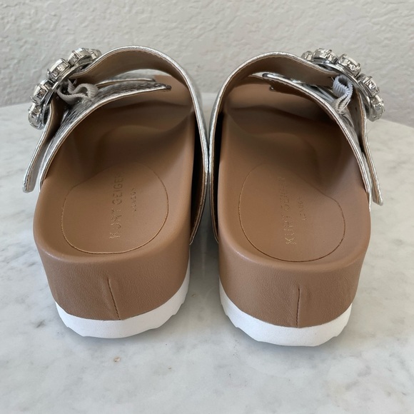 Kurt Geiger London Women's Marlo Crystal Croc-Print Sandals 36.5 - Picture 4 of 11